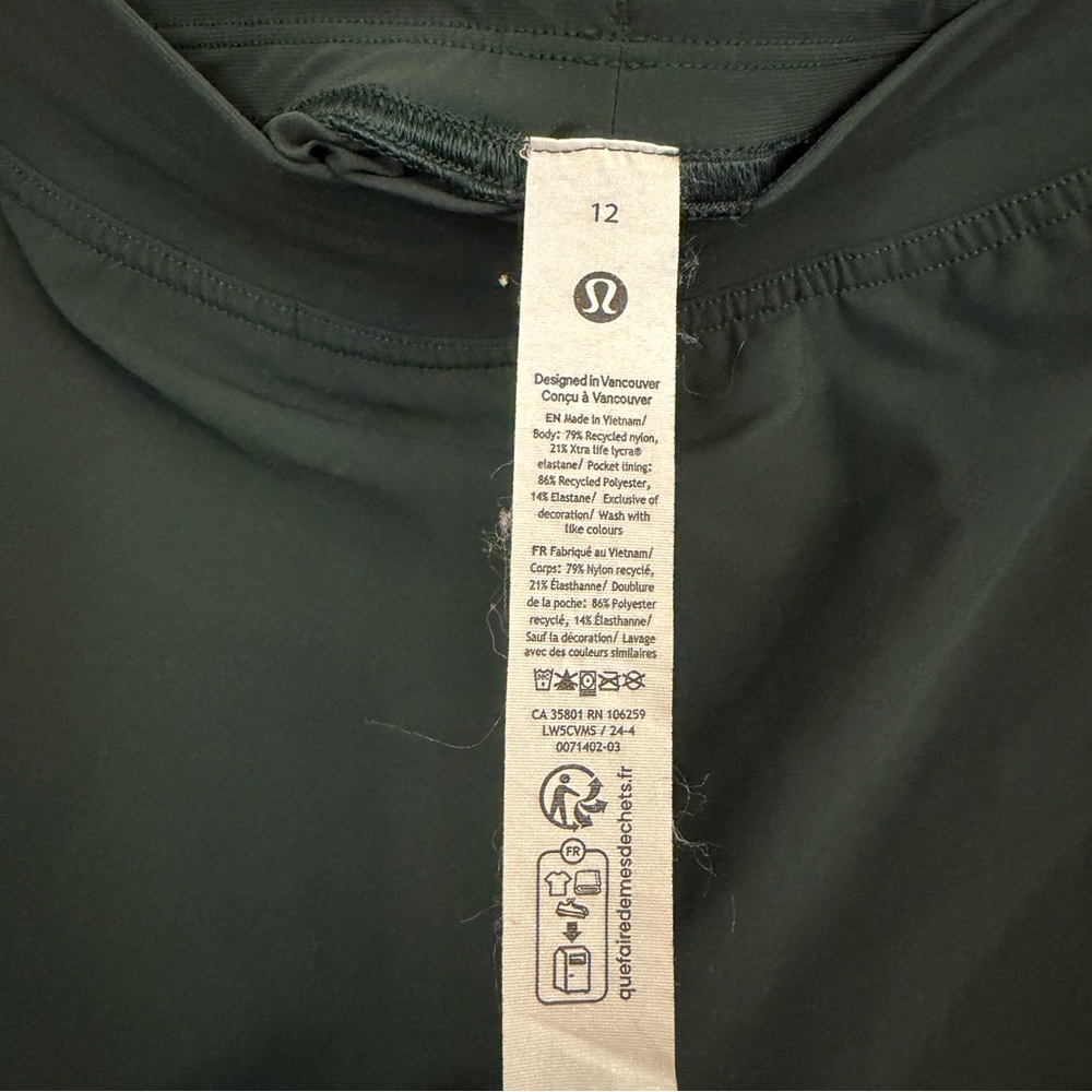 Lululemon Adapted State High Rise Jogger Legacy Green Size 12 - Picture 7 of 7